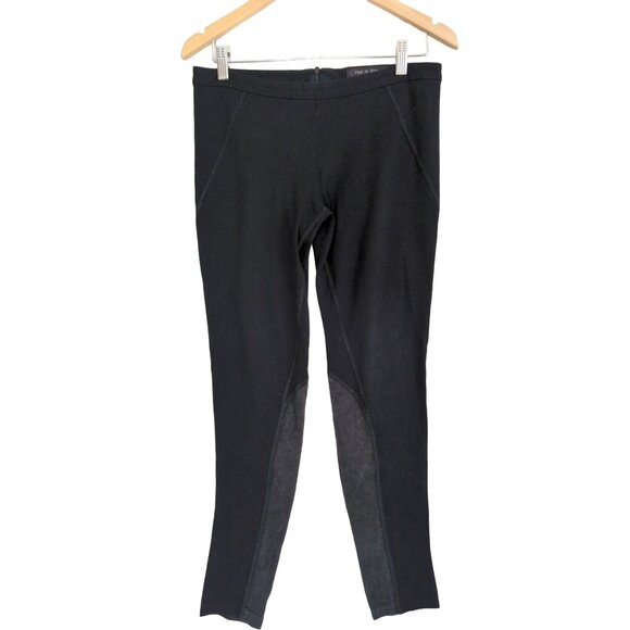 Rag & Bone Riding Style Pants Womens 29 Black Equestrian Old Money Countryside - Picture 1 of 11